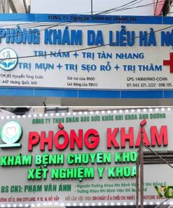 Bảng hiệu Bệnh viện phòng khám nhà thuốc Daklak