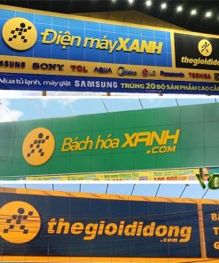 Bảng hiệu Quảng cáo siêu thị điện máy trung tâm thương mại Daklak