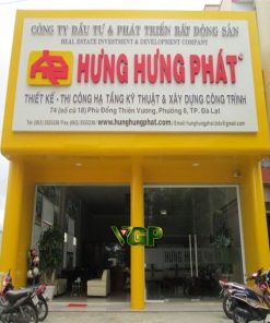 Bảng hiệu công ty bất động sản daklak