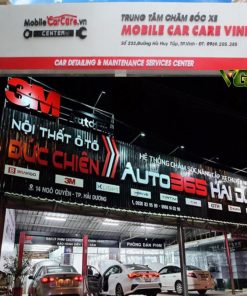 Bảng hiệu quảng cáo Showroom Gara ô tô xe máy Daklak