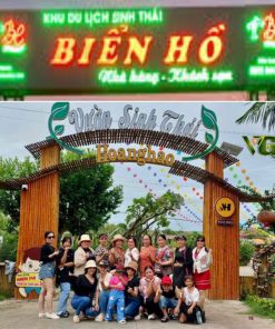 Bảng hiệu quảng cáo khu du lịch sinh thái daklak