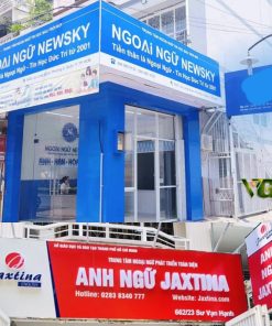 Bảng hiệu trung tâm ngoại ngữ daklak